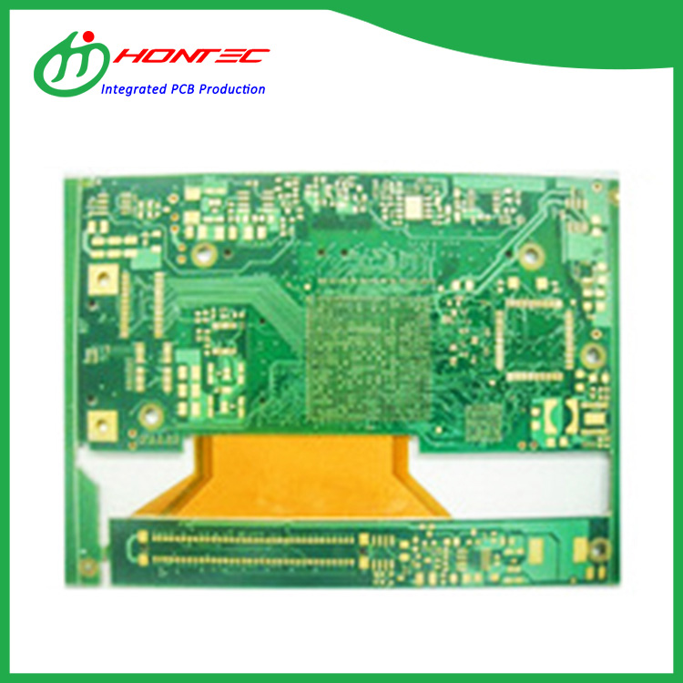 6 Layer FR406 Rigid Flex PCB